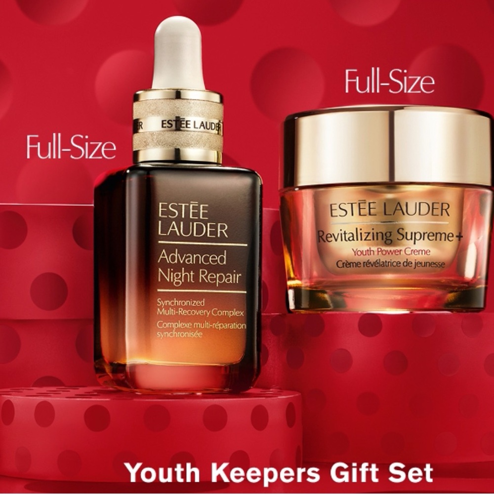 Estée Lauder 2-Pc. Serum & Moisturizer Skin Care Gift Set ~ New! BOTH FULL SIZE - Picture 2 of 11